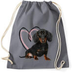 printfashion fekete cser tacsi - Sportzsák, Tornazsák - Grafitszürke (14917022)