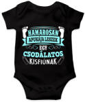printfashion Hamarosan apukája leszek egy csodálatos kisfiúnak - Baba Body - Fekete (16341268)