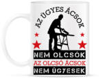 printfashion Az ügyes ácsok - Bögre - Fehér (9900429)