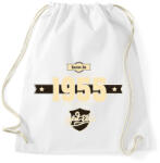 printfashion born-in-1955-cream-choco - Sportzsák, Tornazsák - Fehér (621866)