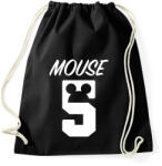 printfashion Mouse 5 - Sportzsák, Tornazsák - Fekete (889887)