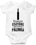 printfashion A vércsoportom a pálinka - Baba Body - Fehér (2682433)