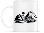 printfashion honda transalp hegyekben2 - Bögre - Fehér (2907520)