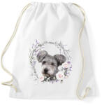 printfashion pumi kutyus - női - Sportzsák, Tornazsák - Fehér (15312230)