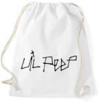 printfashion LIL PEEP - Sportzsák, Tornazsák - Fehér (2031222)