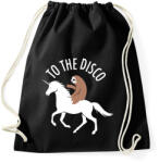 printfashion Irány a diszkó - Sportzsák, Tornazsák - Fekete (1458919)