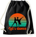 printfashion Let's dance - Sportzsák, Tornazsák - Fekete (10837271)