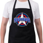 printfashion NAGYPAPA - Kötény - Fekete (10917140)