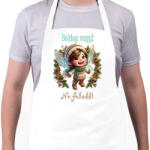 printfashion Boldog vagy - Kötény - Fehér (15338415)