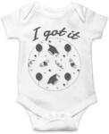 printfashion I got it! -Diplomás minta - Baba Body - Fehér (6341669)