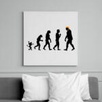 printfashion Trump evolúció - Vászonkép - Fehér (6631377)