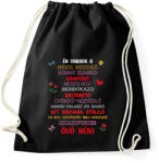 printfashion Én vagyok a legszuperebb óvó néni - világos - Sportzsák, Tornazsák - Fekete (7304749)