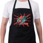 printfashion X-MAS FILES - Kötény - Fekete (10832854)