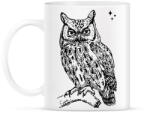 printfashion bagoly - Bögre - Fehér (6032667)
