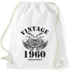 printfashion 1960 - Sportzsák, Tornazsák - Fehér (6212536)