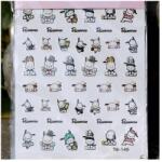  5D körömmatrica Pochacco