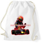 printfashion Max Verstappen - Sportzsák, Tornazsák - Fehér (7076556)