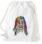 printfashion Tekashi69 - Sportzsák, Tornazsák - Fehér (2577888)