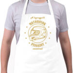 printfashion A legnagyobb motorosok - Piaggio - Kötény - Fehér (7207223)