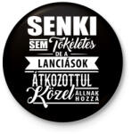 printfashion Tökéletes Lanciások - Kitűző, hűtőmágnes - Fekete (3095765)