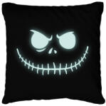 printfashion Halloween csontváz - Párnahuzat, Díszpárnahuzat - Fekete (14485243)
