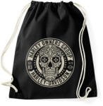 printfashion Harley koponya - Sportzsák, Tornazsák - Fekete (4858672)