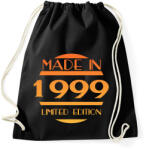 printfashion 1999 - Sportzsák, Tornazsák - Fekete (12784501)