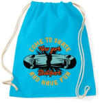 printfashion NY Skatepark - Sportzsák, Tornazsák - Surf blue (2564331)