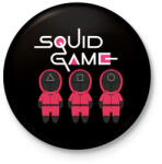 printfashion Squid Game - Kitűző, hűtőmágnes - Fekete (5445591)