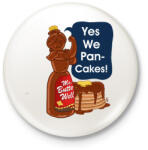 printfashion Palatsinta - Kitűző, hűtőmágnes - Fehér (3082481)