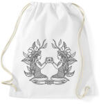printfashion Ikrek - Sportzsák, Tornazsák - Fehér (13794792)