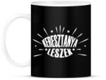 printfashion Keresztanya leszek - Bögre - Fekete (12687886)