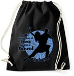 printfashion Salsa tánc - Sportzsák, Tornazsák - Fekete (7674480)