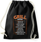 printfashion Grill menetrend - Sportzsák, Tornazsák - Fekete (13686707)