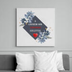 printfashion Legszebb nők február - Vászonkép - Fehér (6632475)