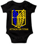 printfashion Attack On Titan - Baba Body - Fekete (2276429)