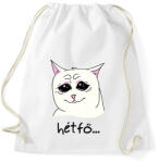 printfashion Hétfői fejem - Sportzsák, Tornazsák - Fehér (13370462)