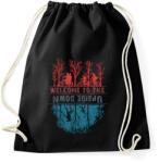 printfashion stranger things - Sportzsák, Tornazsák - Fekete (14576606)