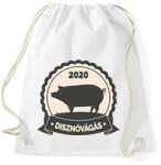 printfashion Disznóvágás - Sportzsák, Tornazsák - Fehér (2153922)