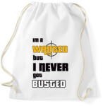 printfashion GTA SZÖVEGES - Sportzsák, Tornazsák - Fehér (1769469)