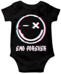 printfashion Emo forever - Baba Body - Fekete (12422396)