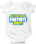 printfashion Do you even fortnite bro? - Baba Body - Fehér (1331169)