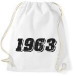 printfashion 1963 - Sportzsák, Tornazsák - Fehér (6174604)