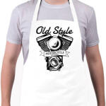 printfashion Old Style - Kötény - Fehér (4909733)