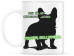 printfashion Francia bulldog - Bögre - Fehér (13986275)