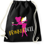 printfashion Drinkerbell - Sportzsák, Tornazsák - Fekete (1429261)