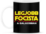 printfashion LEGJOBB FOCISTA A GALAXISBAN - Bögre - Fekete (11564862)