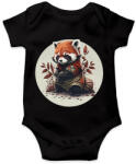 printfashion Vörös panda - Baba Body - Fekete (13328069)