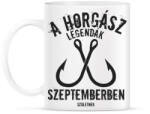 printfashion A horgász legendák - Bögre - Fehér (5003342)