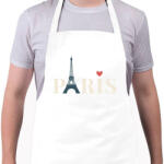 printfashion i love paris - Kötény - Fehér (4915650)
